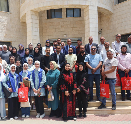  الجامعة العربية الأمريكية تشارك في تكريم المرشدين التربويين  في مديرية التربية والتعليم في  طوباس
